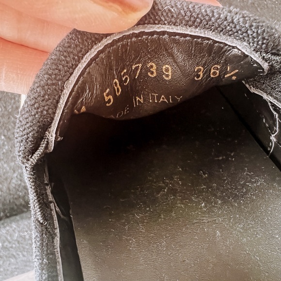 Saint Laurent Venice Slip-on Sneakers Blue Leopard - Picture 5 of 5